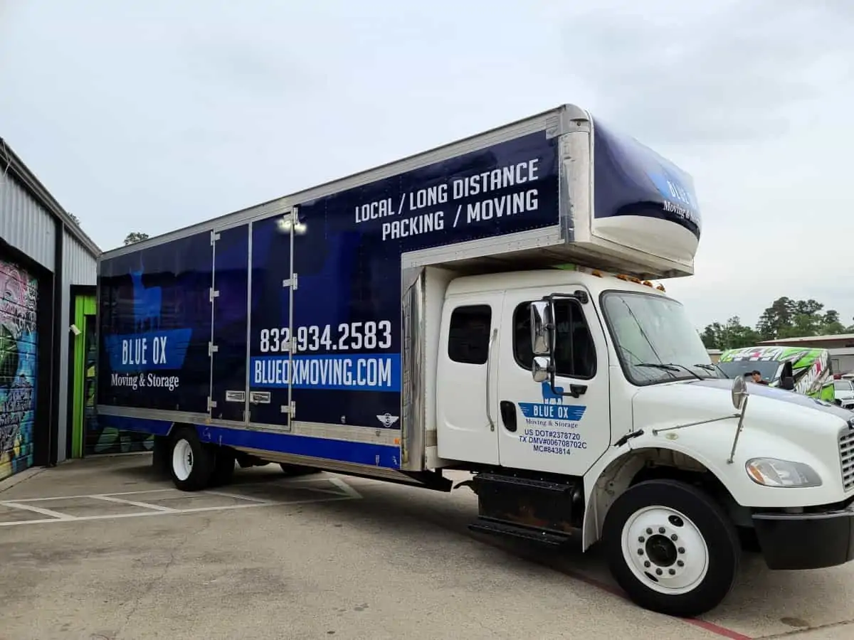 blueox katy moving trucks